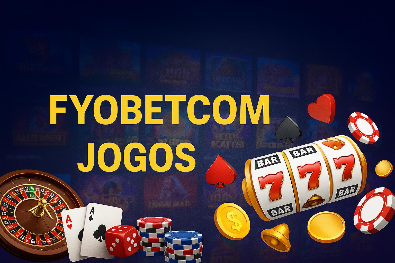 Jogos de cassino online inovadores e emocionantes na FYOBET
