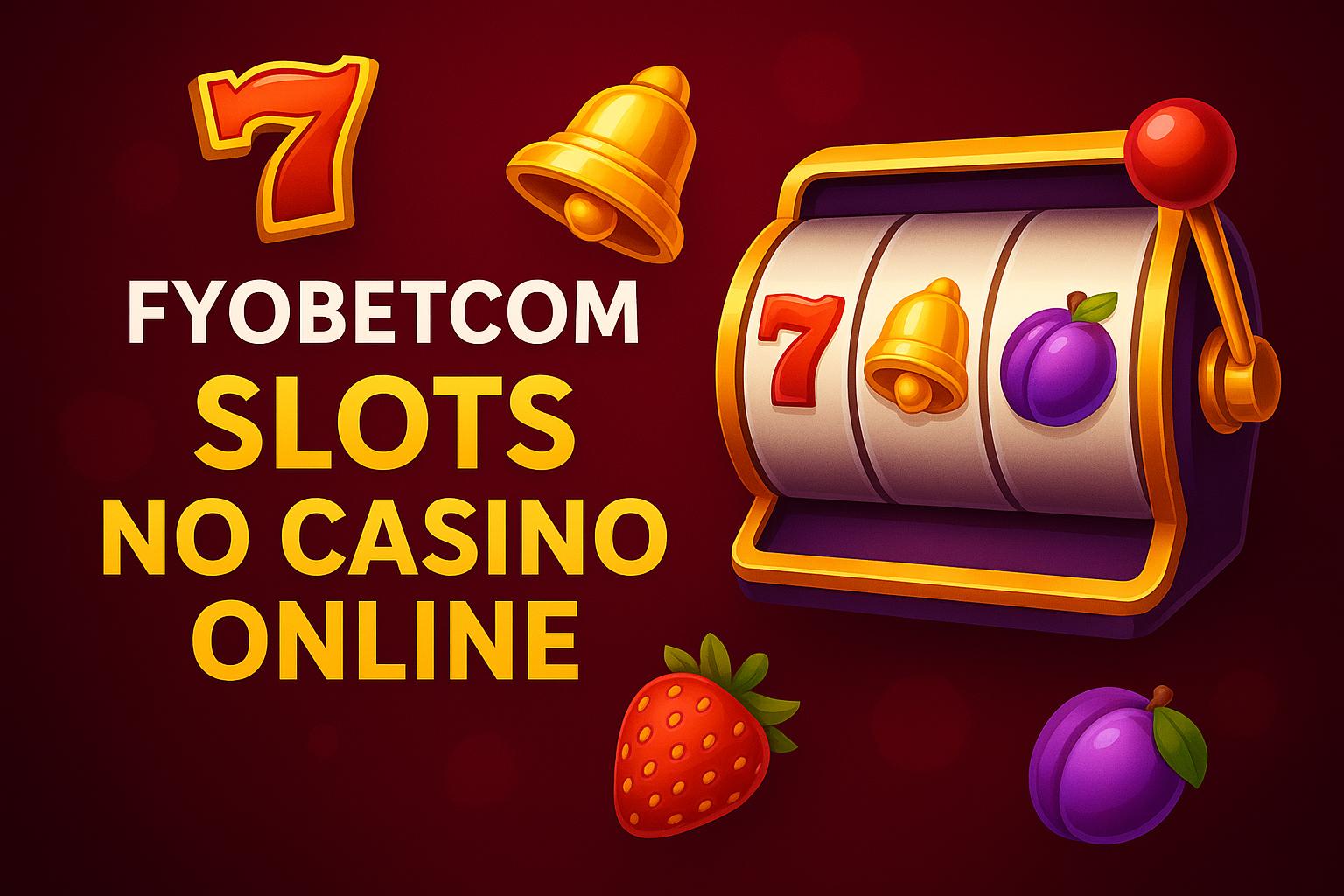 Jogos de Slot no Casino Online FYOBET