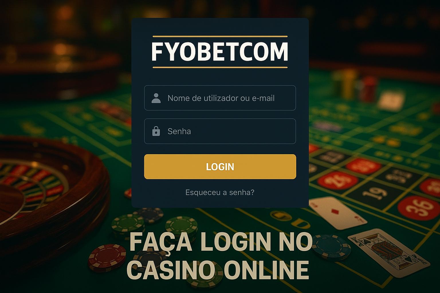 Login no Cassino FYOBET